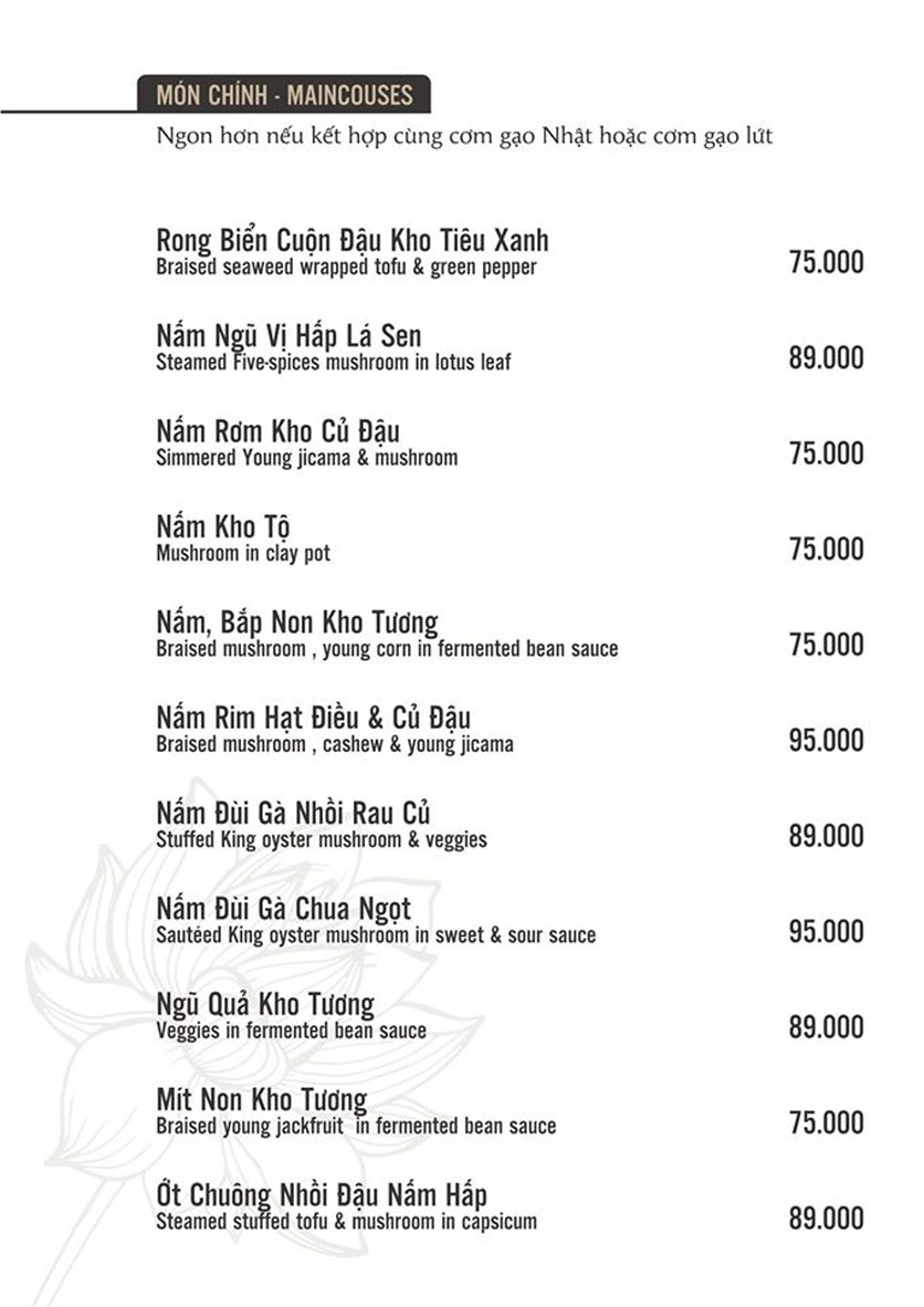 Bảng giá 