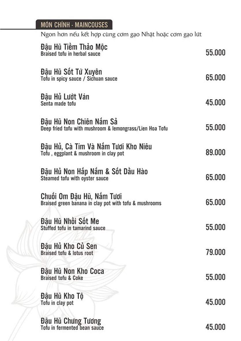 Bảng giá 