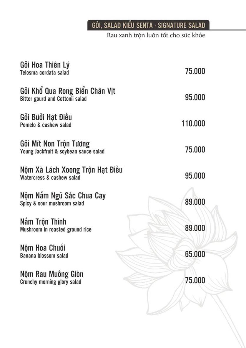 Bảng giá 