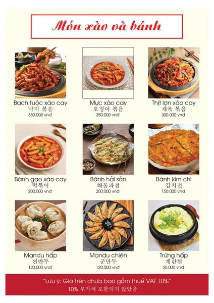 Bảng giá
